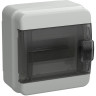Корпус пластиковый IEK TEKFOR КМПн-6 IP65 черная прозрачная дверь TF5-KP72-N-06-65-K03-K02 TF5-KP72-N-06-65-K03-K024
